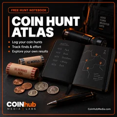 Coin Hunt Atlas - CoinHub Labs promotional graphic