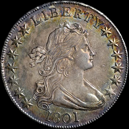 1801 Draped Bust Half Dollar