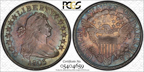 1803 Small 3 Draped Bust Half Dollar