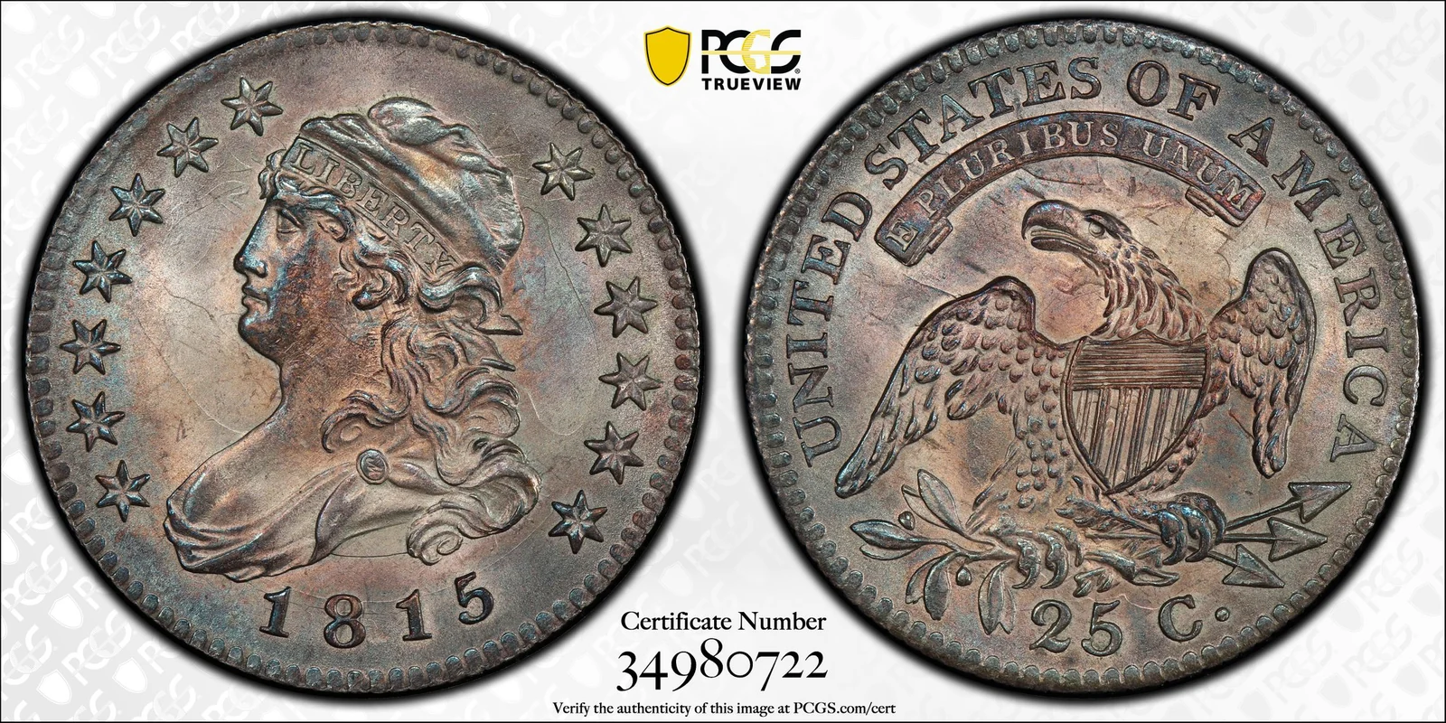 1815 Capped Bust Quarter