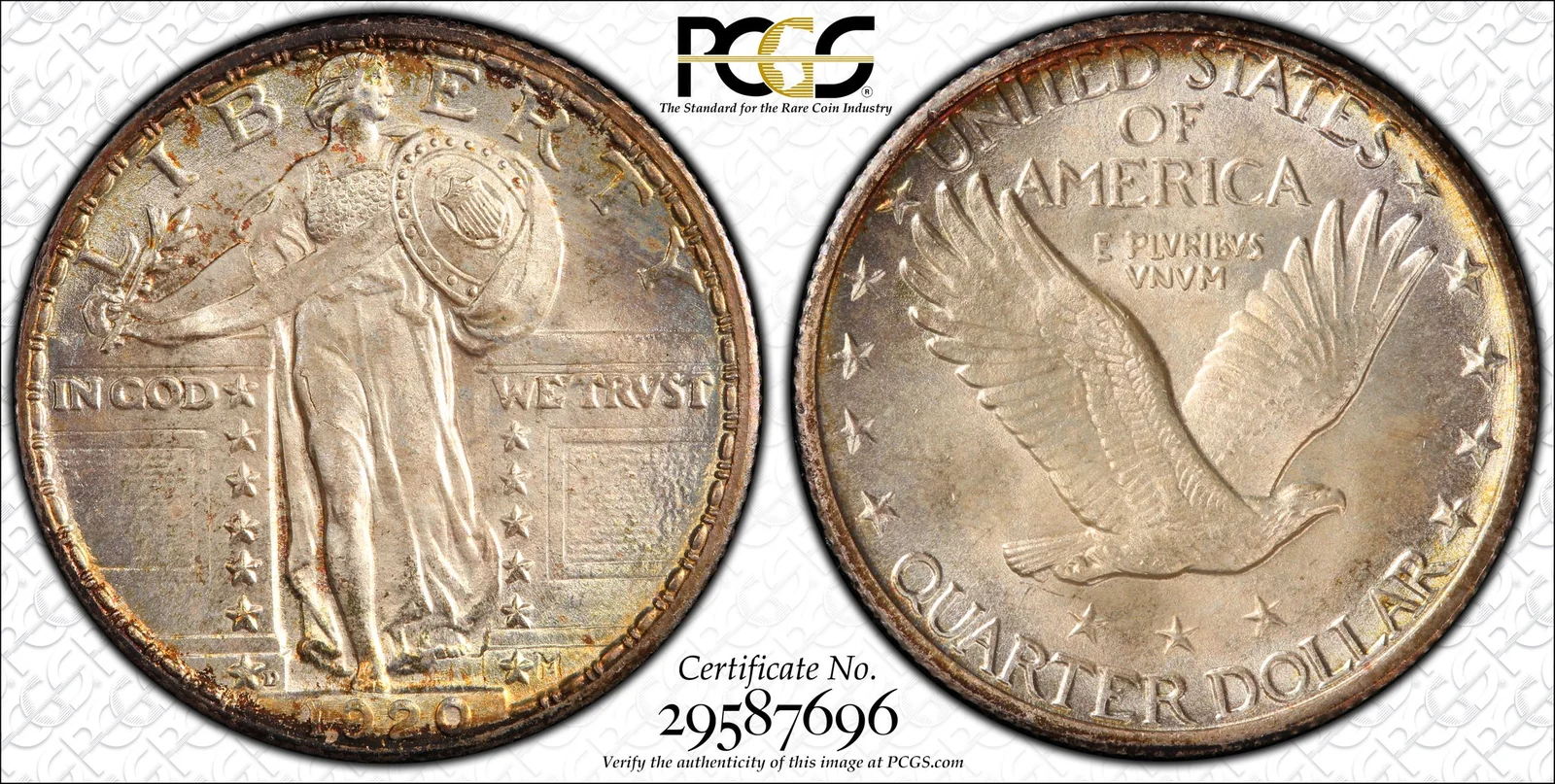 1920-D Standing Liberty Quarter
