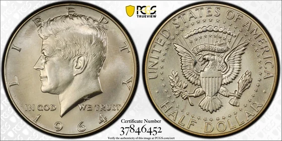 1964 SMS Kennedy Half Dollar