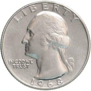 1968 quarter