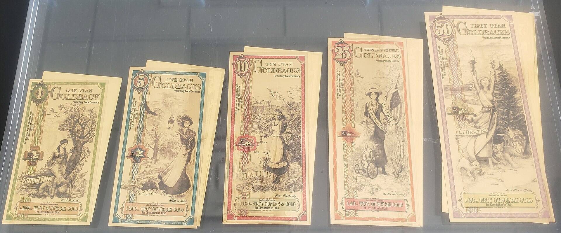 what are goldbacks worth