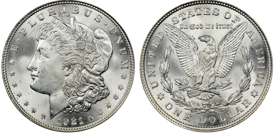 1921 Morgan Dollar
