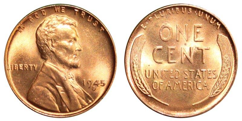 1945 Wheat Penny Value