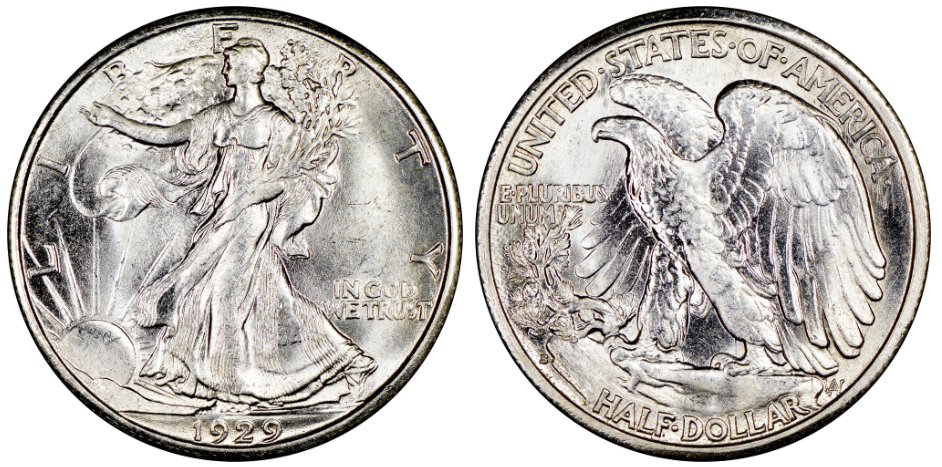 1929 Half Dollar